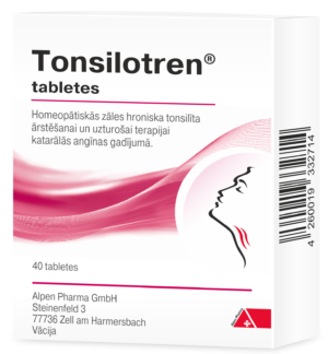 Tonsilotren tabletes
