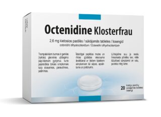 Octenidine Klosterfrau 2,6 mg sūkājamās tabletes N20
